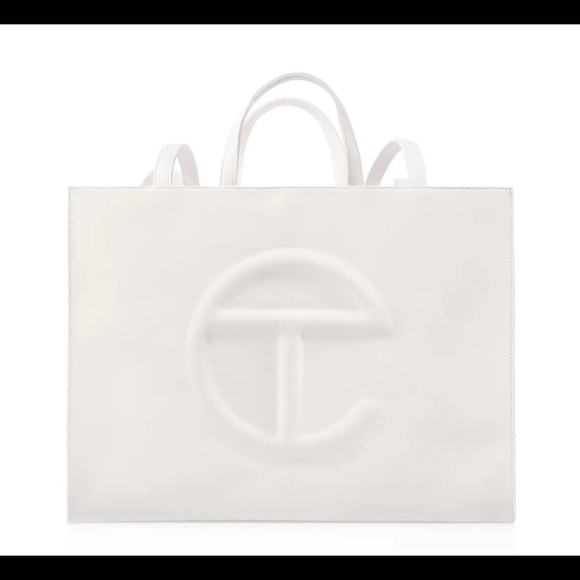 Telfar Medium White Shopping Bag | Brand New With Tag | Sealed Original Pack - Picture 3 of 5